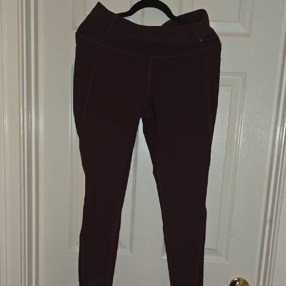 Mondetta Women's Burgundy Legging